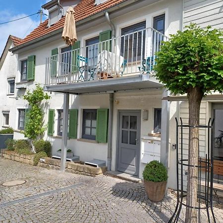 Gemuetlichkeit Ueber Der Weinrebe- 3Zi. Zi. Fewo. Stetten  Exteriör bild